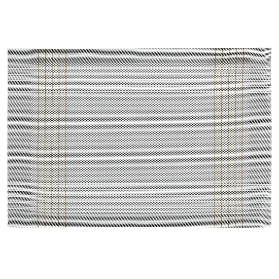 Lauamatt KARA 30x45 cm (valge / kuldne / must)