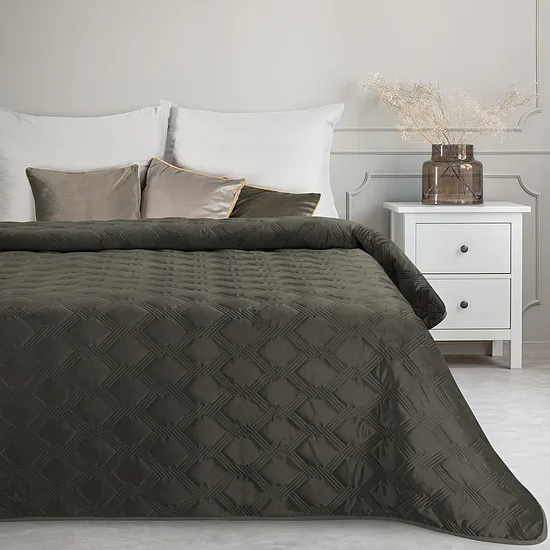 Voodikate SOFIA 5 terashall / tumehall | Velvet, 250 g/m² – erinevad suurused