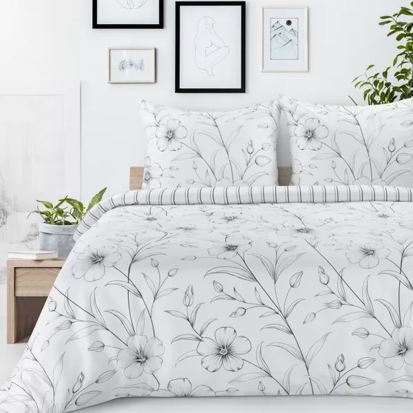 Satiiniset vuodevaatteet setti SPRING